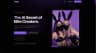 xMode marketing homepage showing the AI Secret of Elite Creators headline, creator imagery, navigation, and sign-up controls
