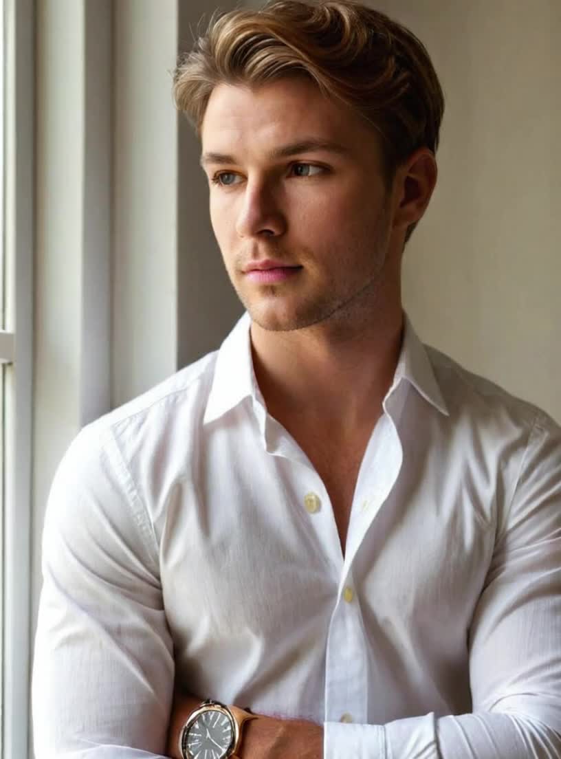 Liam, a male companion character from Infatuated