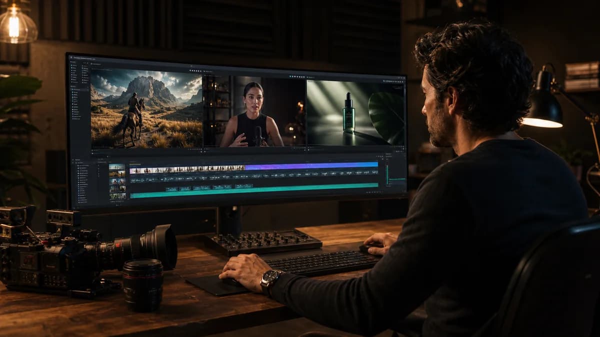 Melhores geradores de vídeo com IA (2026): 8 ferramentas com resultados reais