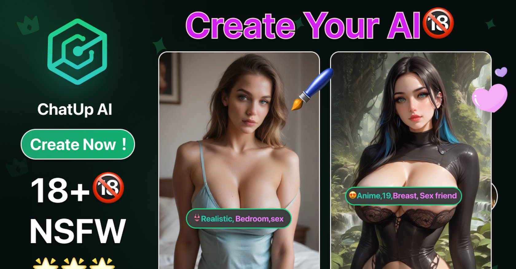 ChatUp AI Generator Unfiltered screenshot