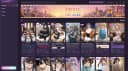 CraveU AI Discover page showing adult anime roleplay characters, filters, and the NSFW catalog
