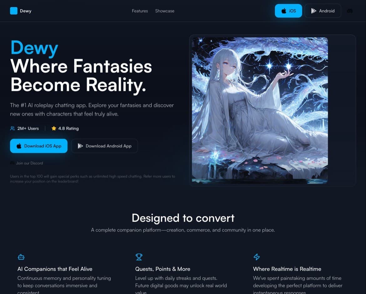 Dewy Chat screenshot