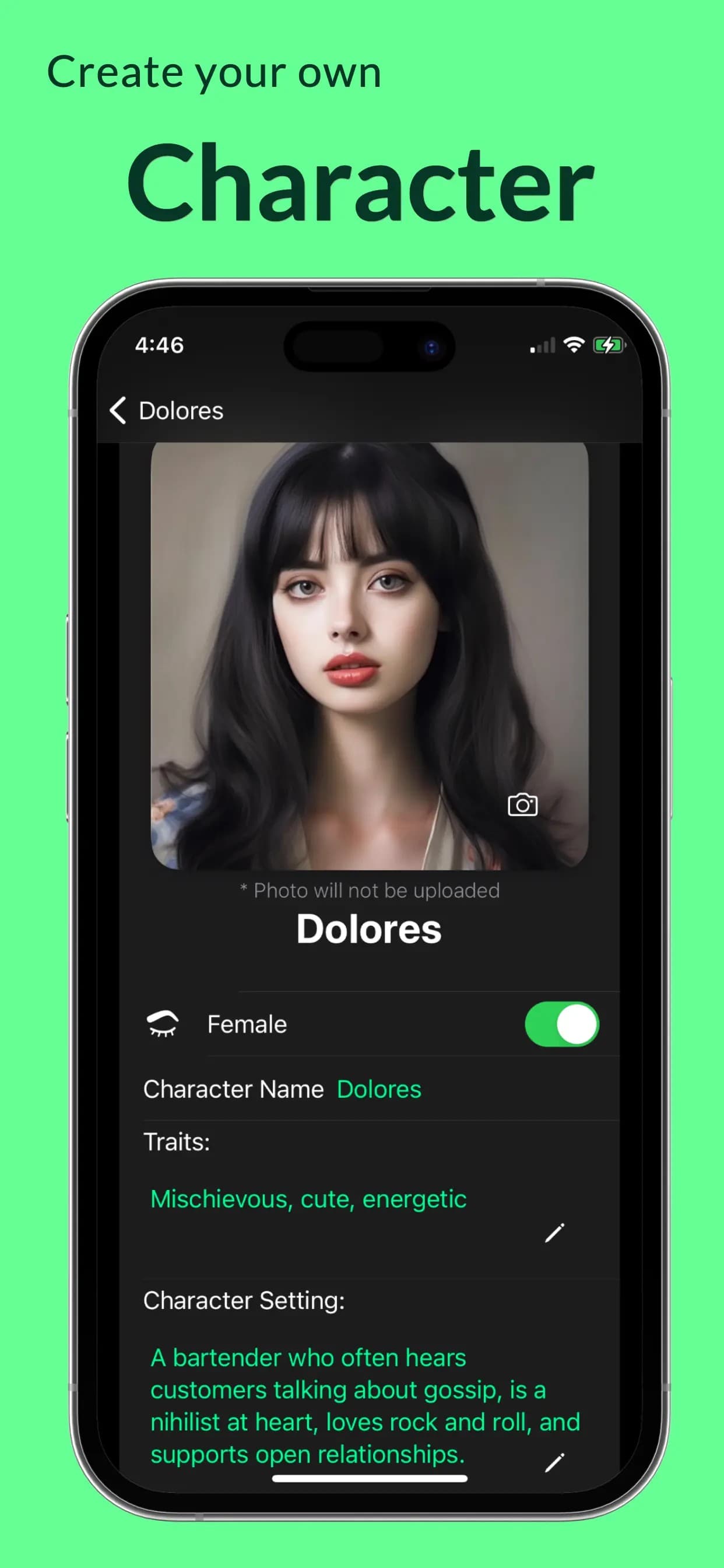 Dolores screenshot