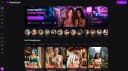 Dreamz.ai companion catalogue and AI girlfriend creation interface