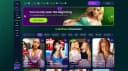 Infatuated AI browser dashboard with companion discovery, chat, character creation, gallery, and adult content controls