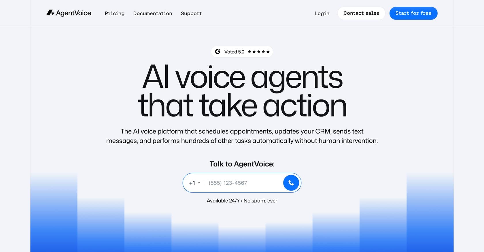 AgentVoice screenshot