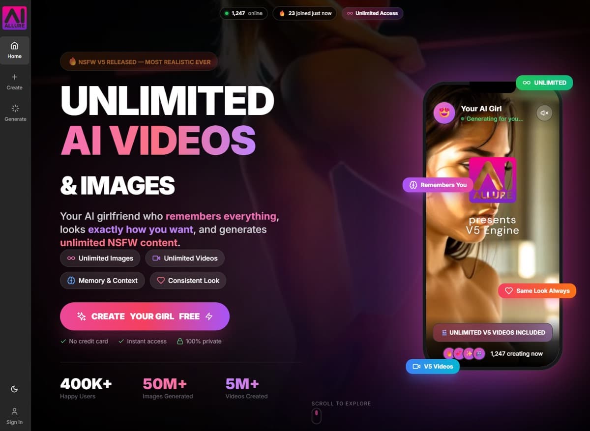 AI Girls by aiAllure screenshot