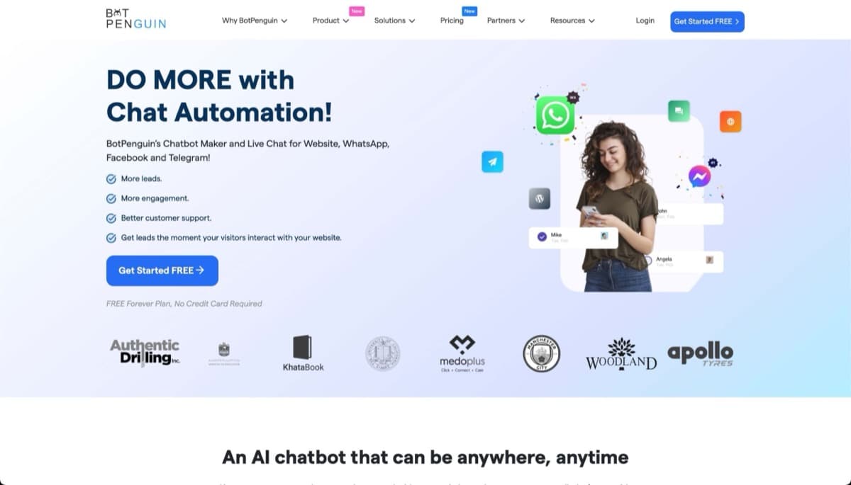 BotPenguin screenshot