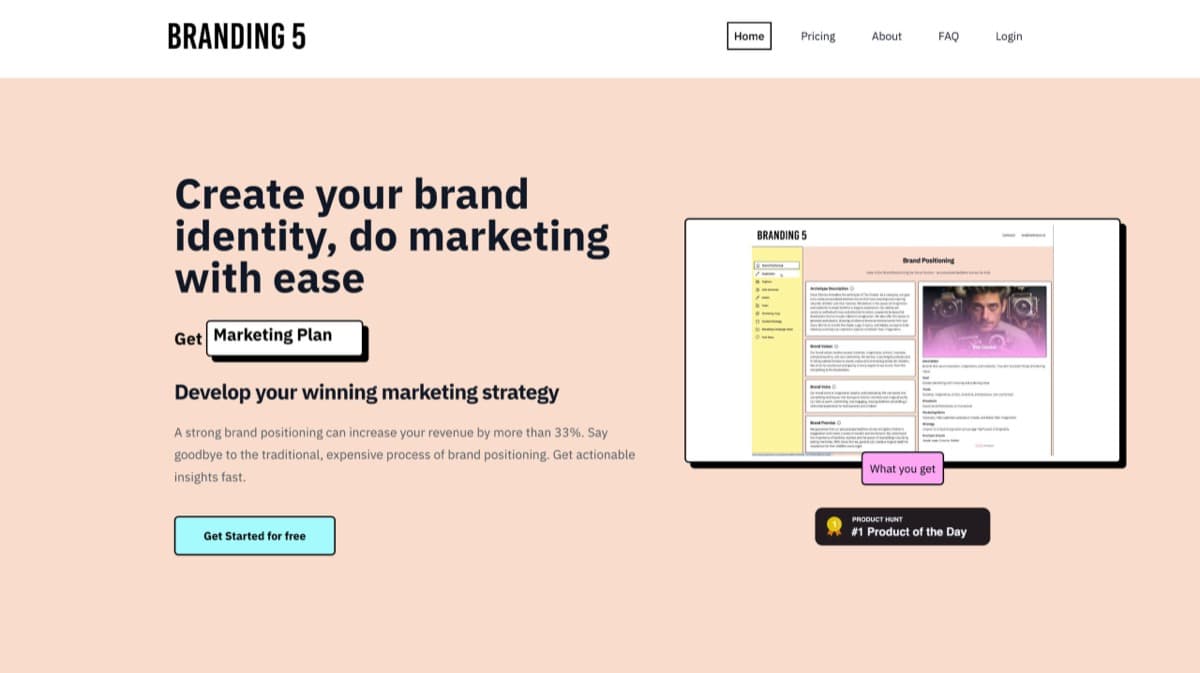 Branding5 screenshot