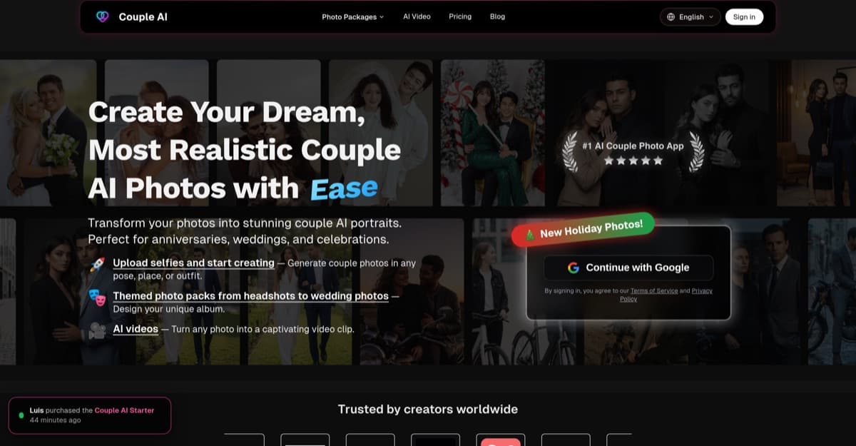 Couple AI screenshot