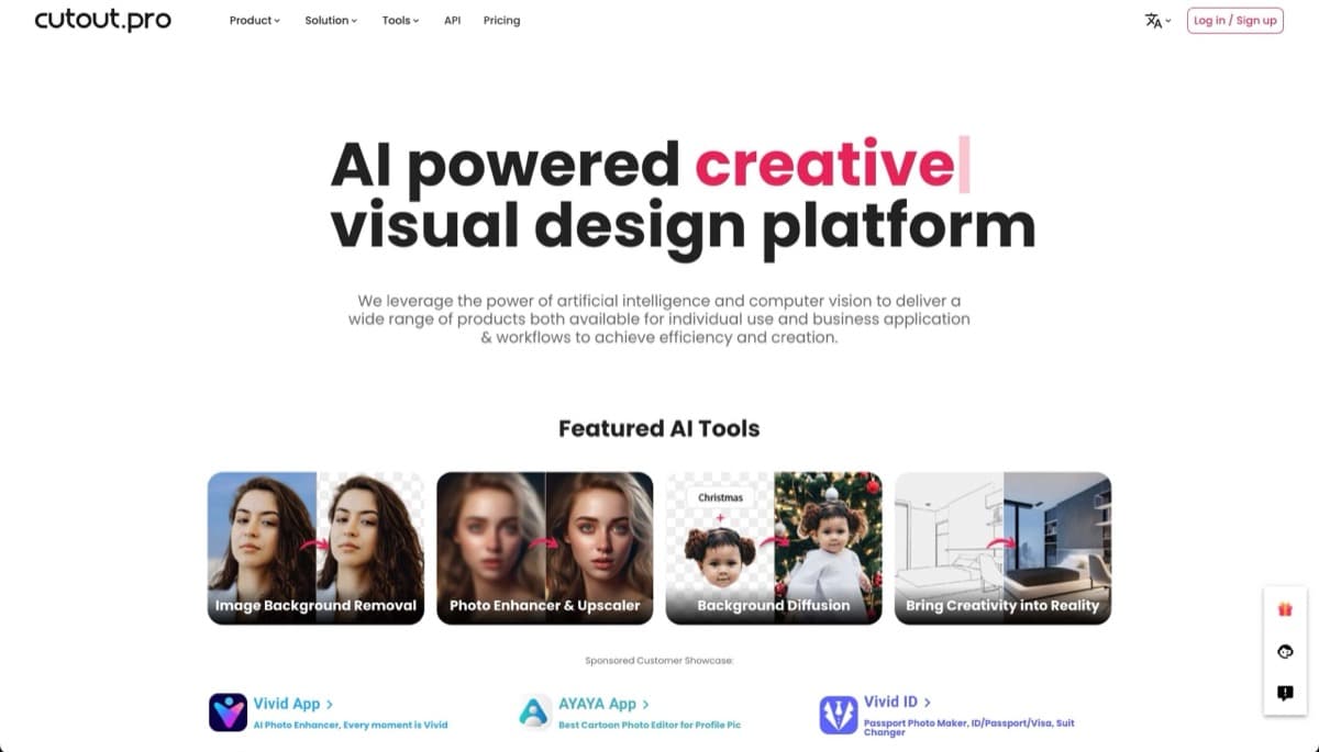 Cutout.Pro screenshot