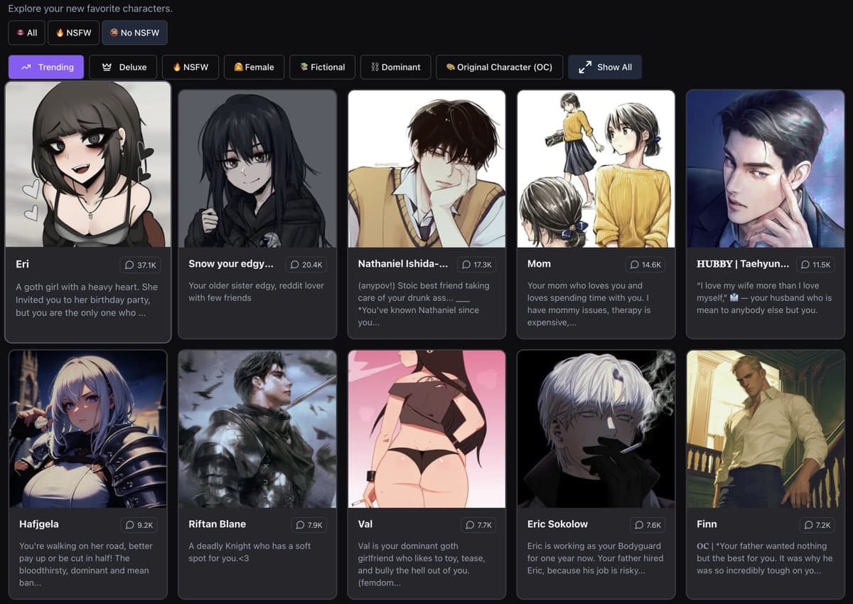 Girlfriendly AI screenshot