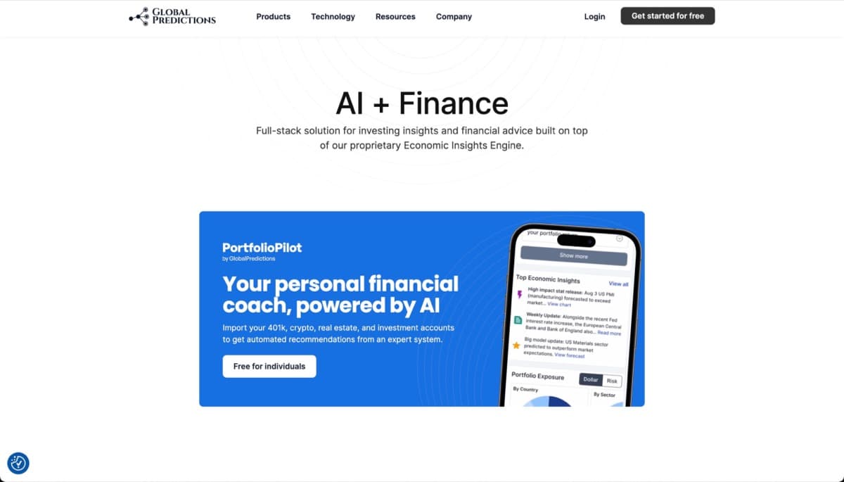 Global Predictions screenshot