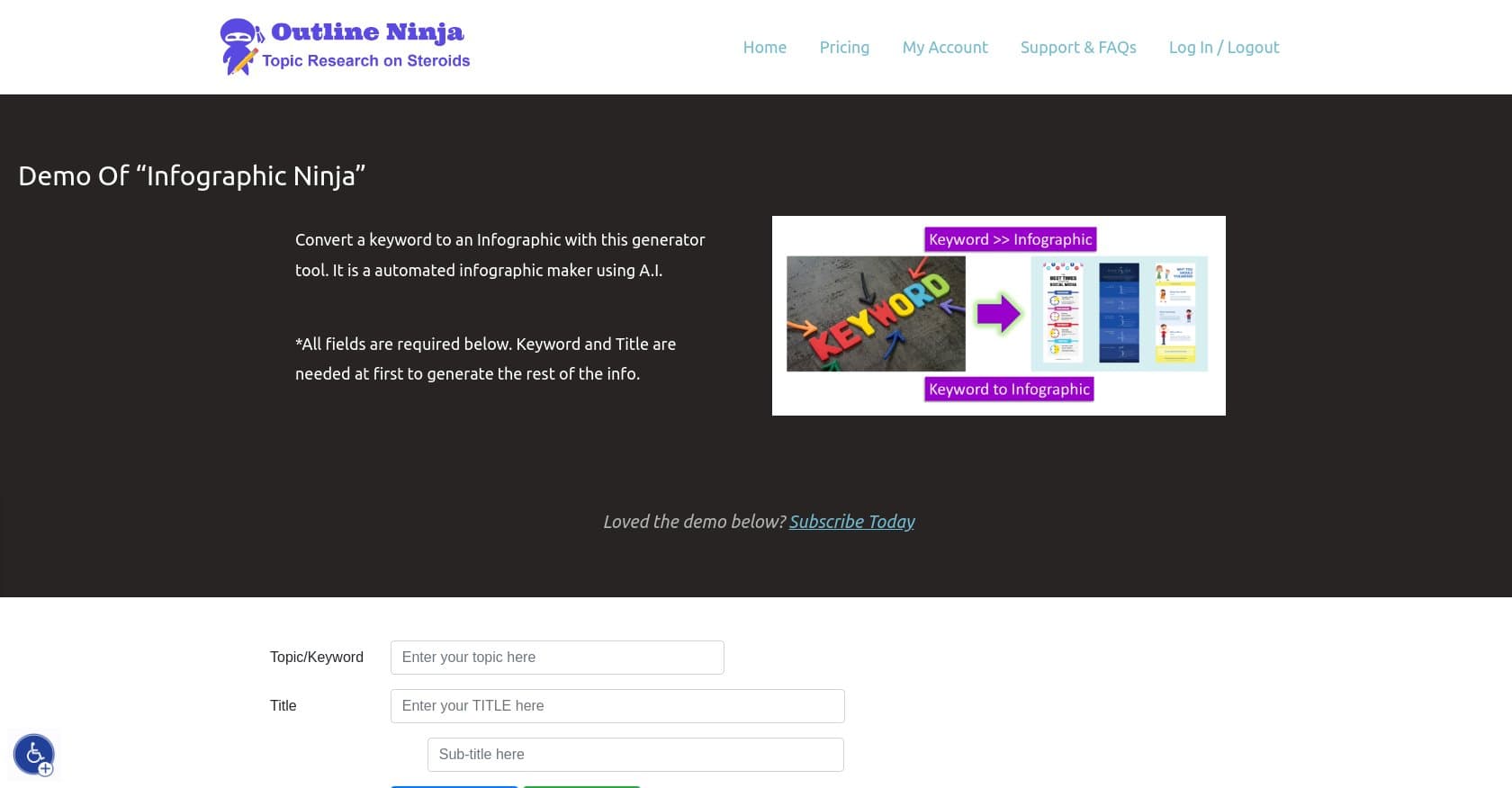 Infographic Ninja screenshot