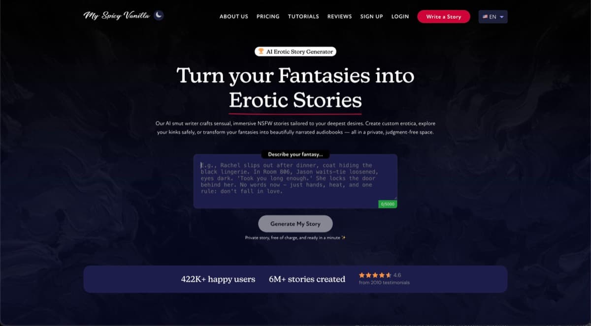 My Spicy Vanilla screenshot