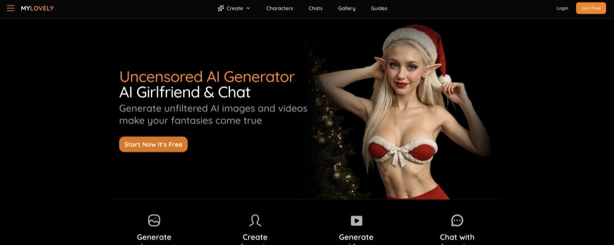 MyLovely.ai screenshot