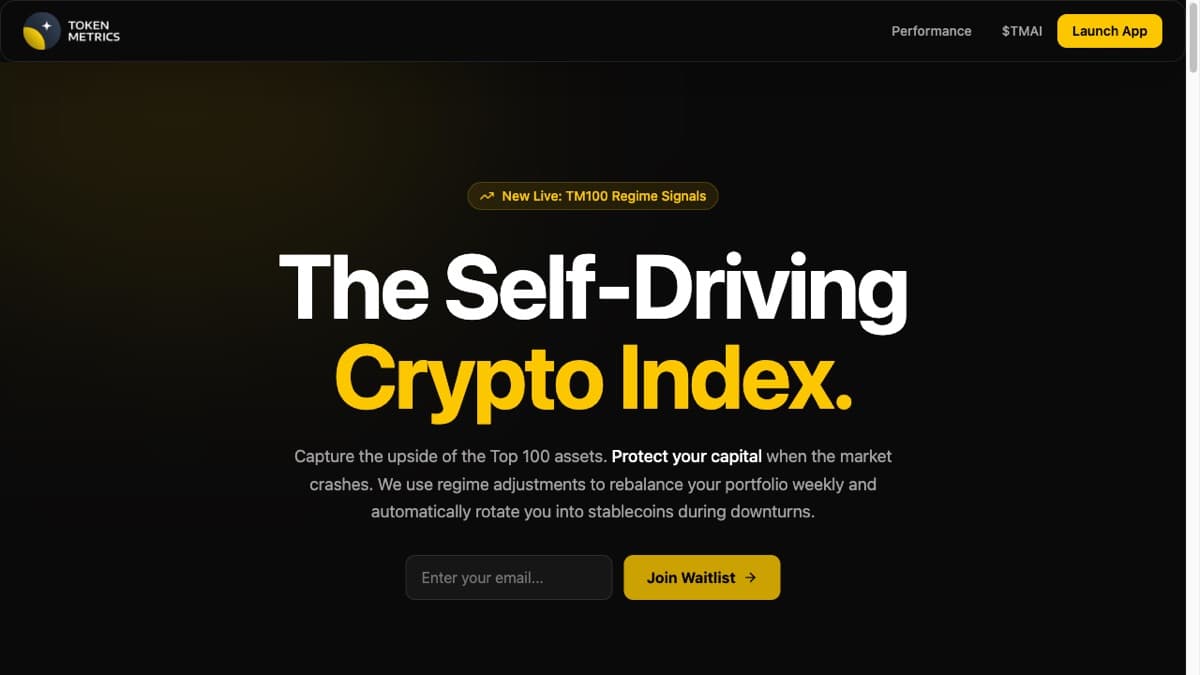 Token Metrics screenshot