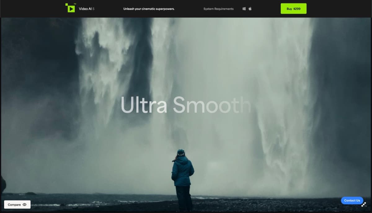 Topaz Video AI screenshot