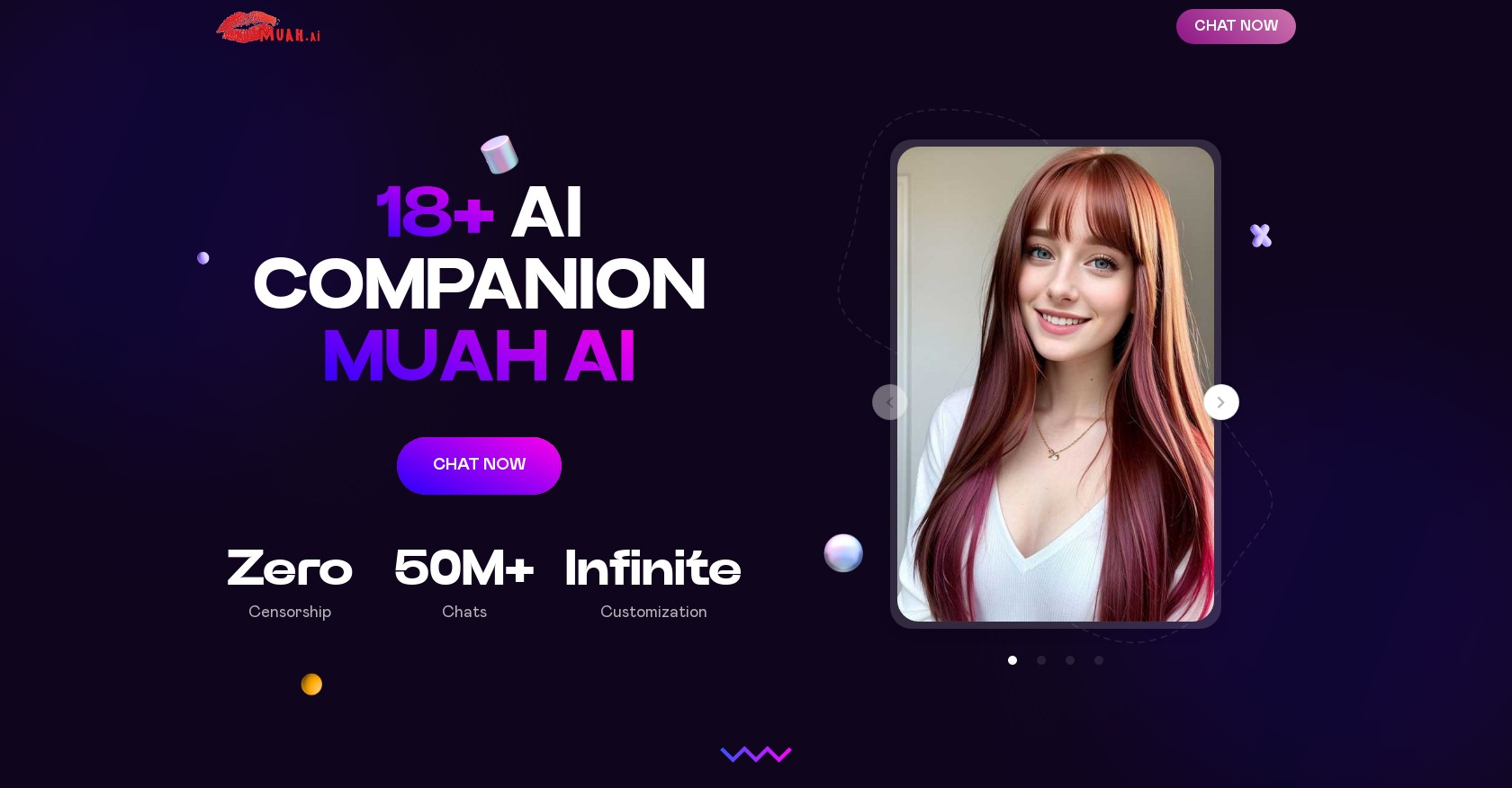 Captura de pantalla de Muah.AI