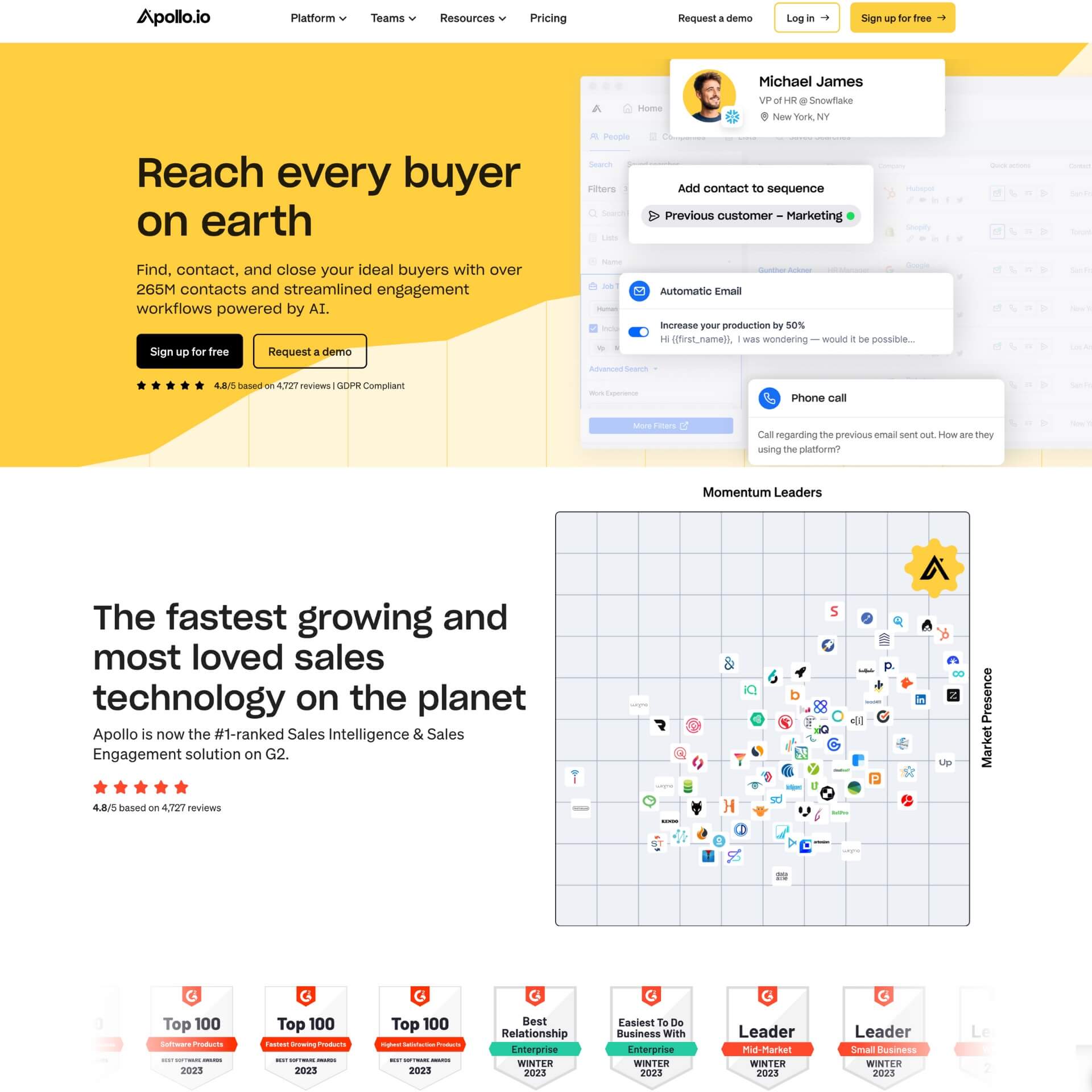 Apollo – AI Sales Assistant