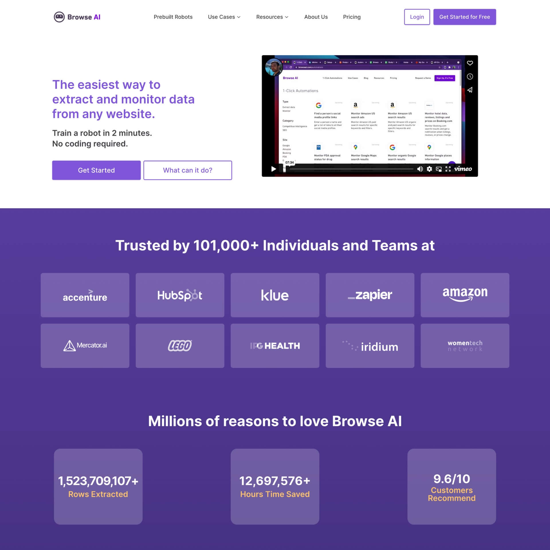 Browse AI - AI Data Analytics