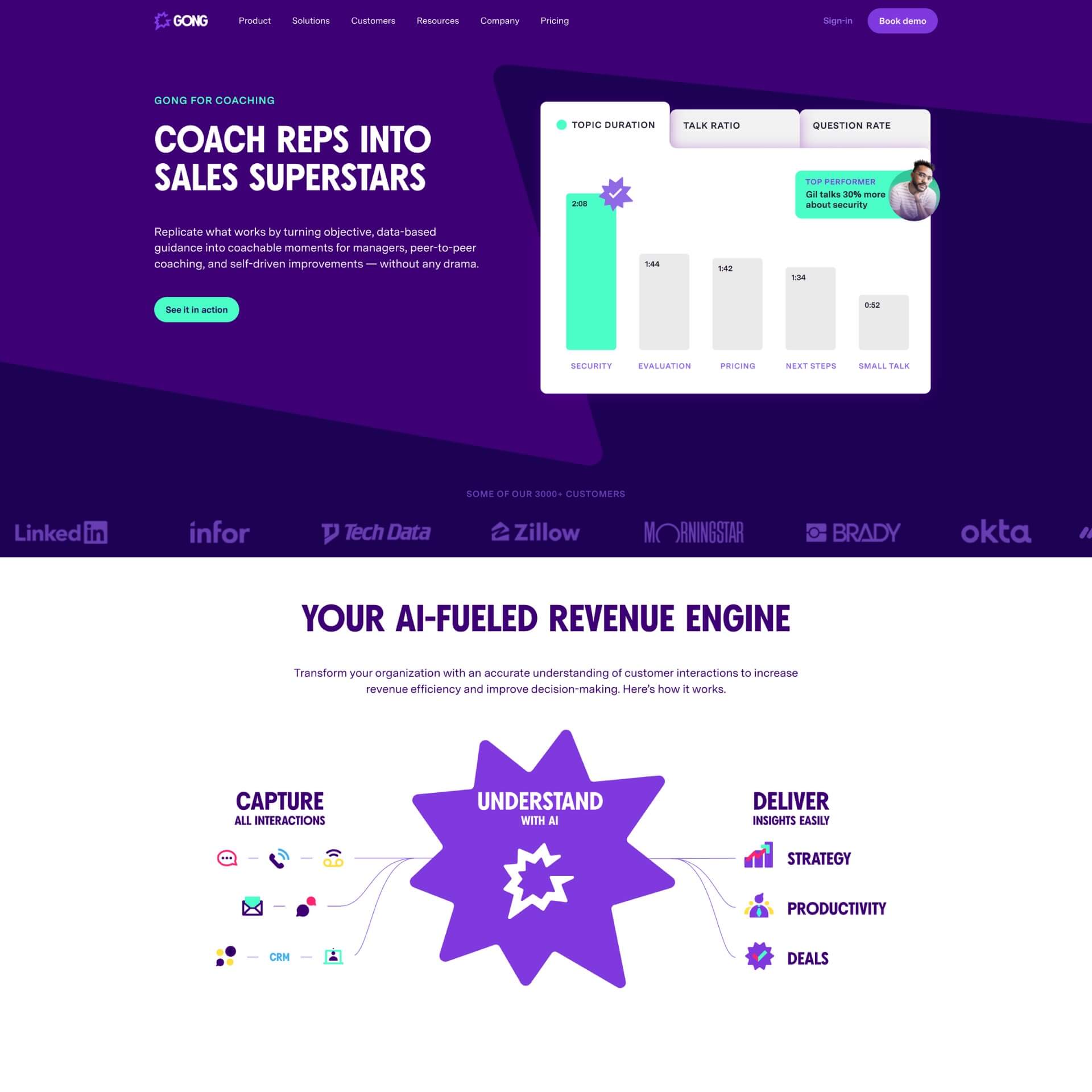 Gong - AI Sales Coaching